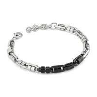 Bracelet Boccadamo Man Man in Steel ABR751